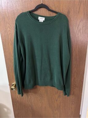 Mens Knightsbridge green sweater size xl